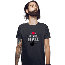 Load image into Gallery viewer, Secret_Shirts Fitted Shirts, Mens / Small / Dark Heather Universal Love