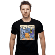 Load image into Gallery viewer, Shirts Fitted Shirts, Mens / Small / Black He-Slap