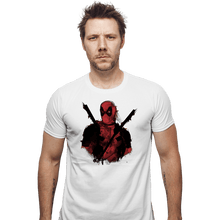 Load image into Gallery viewer, Shirts Fitted Shirts, Mens / Small / White Merc Ink