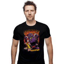Load image into Gallery viewer, Shirts Fitted Shirts, Mens / Small / Black Grimace
