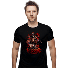Load image into Gallery viewer, Shirts Fitted Shirts, Mens / Small / Black The Horror Legends