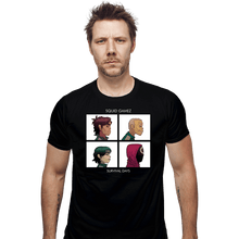 Load image into Gallery viewer, Daily_Deal_Shirts Fitted Shirts, Mens / Small / Black Squid Gamez