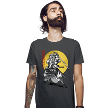 Load image into Gallery viewer, Daily_Deal_Shirts Fitted Shirts, Mens / Small / Charcoal Samurai Jack
