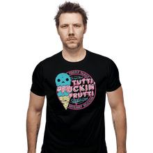 Load image into Gallery viewer, Shirts Fitted Shirts, Mens / Small / Black Tutti Frutti