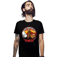 Load image into Gallery viewer, Daily_Deal_Shirts Fitted Shirts, Mens / Small / Black DILLON!