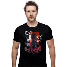 Load image into Gallery viewer, Daily_Deal_Shirts Fitted Shirts, Mens / Small / Black Jazz Drifter