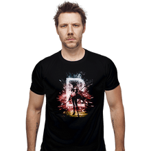 Load image into Gallery viewer, Shirts Fitted Shirts, Mens / Small / Black Pluto Storm