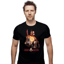 Load image into Gallery viewer, Shirts Fitted Shirts, Mens / Small / Black Bounty Hunters