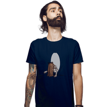 Load image into Gallery viewer, Shirts Fitted Shirts, Mens / Small / Navy The Looking Glass