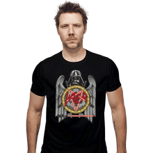 Load image into Gallery viewer, Shirts Fitted Shirts, Mens / Small / Black Vader Of Death