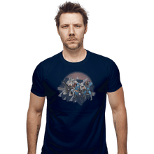 Load image into Gallery viewer, Shirts Fitted Shirts, Mens / Small / Navy Villains At Break