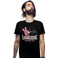 Load image into Gallery viewer, Daily_Deal_Shirts Fitted Shirts, Mens / Small / Black Lakeside Park