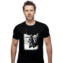 Load image into Gallery viewer, Daily_Deal_Shirts Fitted Shirts, Mens / Small / Black Snow Bound Thing