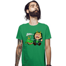 Load image into Gallery viewer, Shirts Fitted Shirts, Mens / Small / Irish Green Lokibite