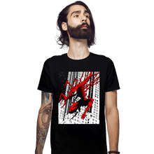 Load image into Gallery viewer, Daily_Deal_Shirts Fitted Shirts, Mens / Small / Black New York Carnage