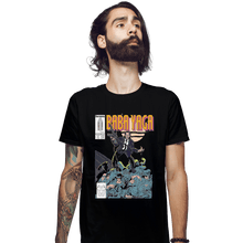 Load image into Gallery viewer, Shirts Fitted Shirts, Mens / Small / Black Baba Yaga No1