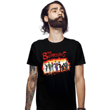 Load image into Gallery viewer, Daily_Deal_Shirts Fitted Shirts, Mens / Small / Black The Batvillains