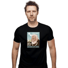 Load image into Gallery viewer, Shirts Fitted Shirts, Mens / Small / Black Bushes Of Love