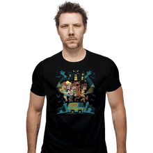 Load image into Gallery viewer, Daily_Deal_Shirts Fitted Shirts, Mens / Small / Black Mystery Squad