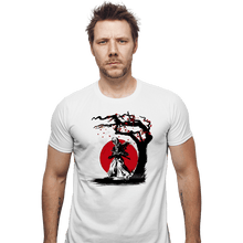 Load image into Gallery viewer, Shirts Fitted Shirts, Mens / Small / White Wandering Samurai