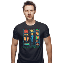 Load image into Gallery viewer, Shirts Fitted Shirts, Mens / Small / Dark Heather Hero Builder