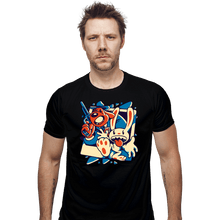 Load image into Gallery viewer, Shirts Fitted Shirts, Mens / Small / Black Freelance Police