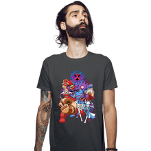 Load image into Gallery viewer, Shirts Fitted Shirts, Mens / Small / Charcoal X-Men Villains