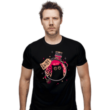 Load image into Gallery viewer, Daily_Deal_Shirts Fitted Shirts, Mens / Small / Black Bottled Menace