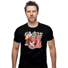 Load image into Gallery viewer, Daily_Deal_Shirts Fitted Shirts, Mens / Small / Black Fast Waifus