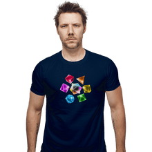 Load image into Gallery viewer, Shirts Fitted Shirts, Mens / Small / Navy Reality Check
