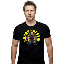Load image into Gallery viewer, Shirts Fitted Shirts, Mens / Small / Black Kreese Gym