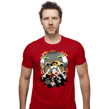 Load image into Gallery viewer, Daily_Deal_Shirts Fitted Shirts, Mens / Small / Red The Pose