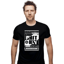 Load image into Gallery viewer, Shirts Fitted Shirts, Mens / Small / Black Cyberpunk Critical Hit