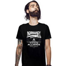 Load image into Gallery viewer, Daily_Deal_Shirts Fitted Shirts, Mens / Small / Black SSV Normandy