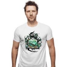 Load image into Gallery viewer, Shirts Fitted Shirts, Mens / Small / White Dice Sketch