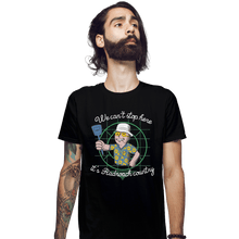 Load image into Gallery viewer, Shirts Fitted Shirts, Mens / Small / Black Fear and Loathing in New Vegas