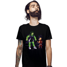 Load image into Gallery viewer, Daily_Deal_Shirts Fitted Shirts, Mens / Small / Black Death By Smash