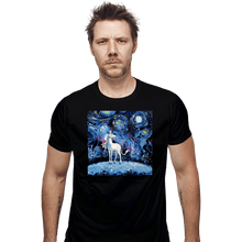Load image into Gallery viewer, Shirts Fitted Shirts, Mens / Small / Black Van Gogh Never Saw The Last