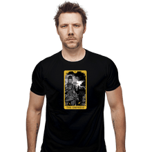 Load image into Gallery viewer, Shirts Fitted Shirts, Mens / Small / Black Tarot The Empress