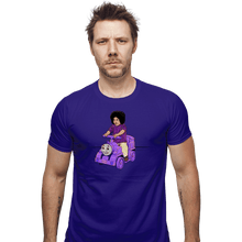 Load image into Gallery viewer, Secret_Shirts Fitted Shirts, Mens / Small / Violet Purple Train, Purple Train