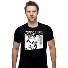 Load image into Gallery viewer, Shirts Fitted Shirts, Mens / Small / Black Office Youth