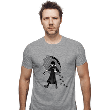 Load image into Gallery viewer, Daily_Deal_Shirts Fitted Shirts, Mens / Small / Sports Grey Spooky Girl
