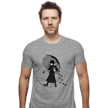 Load image into Gallery viewer, Daily_Deal_Shirts Fitted Shirts, Mens / Small / Sports Grey Spooky Girl