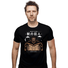 Load image into Gallery viewer, Shirts Fitted Shirts, Mens / Small / Black Zeke's Titan