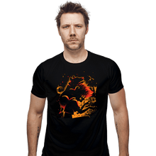 Load image into Gallery viewer, Daily_Deal_Shirts Fitted Shirts, Mens / Small / Black Radical Edward and Ein