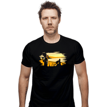 Load image into Gallery viewer, Shirts Fitted Shirts, Mens / Small / Black Soldier Champloo