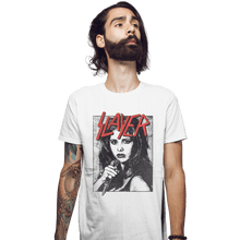 Load image into Gallery viewer, Daily_Deal_Shirts Fitted Shirts, Mens / Small / White Slayer Buffy