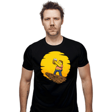 Load image into Gallery viewer, Daily_Deal_Shirts Fitted Shirts, Mens / Small / Black Beerney