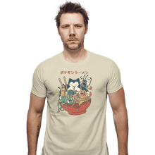 Load image into Gallery viewer, Shirts Fitted Shirts, Mens / Small / Sand Poke bowl