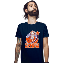 Load image into Gallery viewer, Daily_Deal_Shirts Fitted Shirts, Mens / Small / Navy Space!